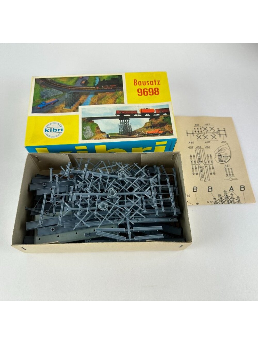 Kibri Bausatz 9698 Model Train Bridge Kit
